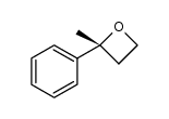 (2R)-2-methyl-2-phenyloxetane Structure