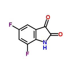 5,7-二氟靛红结构式