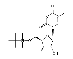 5'-O-TBDMS-thymidine Structure