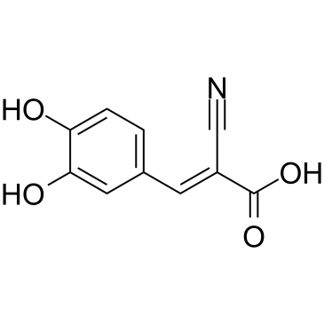 酪氨酸磷酸化抑制剂 AG 30结构式