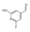 2-fluoro-6-oxo-1H-pyridine-4-carbaldehyde Structure