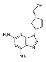 6-aminocarbovir Structure