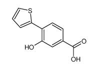 3-hydroxy-4-thiophen-2-ylbenzoic acid Structure