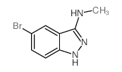5-bromo-N-methyl-1H-pyrazolo[3,4-b]pyridin-3-amine Structure