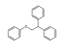 (2,2-diphenylethyl)(phenyl)sulfane结构式