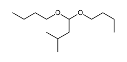 1,1-dibutoxy-3-methylbutane Structure