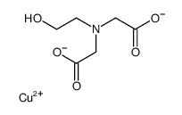 Copper(2+) 2,2'-[(2-hydroxyethyl)imino]diacetate Structure