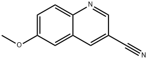 6-甲氧基喹啉-3-甲腈结构式