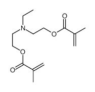 2-[ethyl-[2-(2-methylprop-2-enoyloxy)ethyl]amino]ethyl 2-methylprop-2-enoate Structure