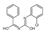 N-[(2-chlorophenyl)carbamoyl]benzamide结构式
