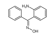(E)-2-Aminobenzophenone oxime structure