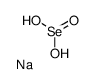 selenous acid,sodium Structure