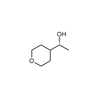 1-(Tetrahydro-2H-pyran-4-yl)ethanol Structure