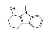 9-methyl-1,2,3,4-tetrahydro-carbazol-1-ol结构式