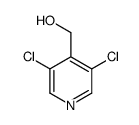 (3,5-二氯-4-吡啶)甲醇结构式