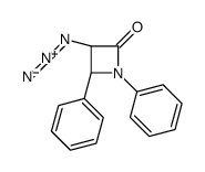 (3S,4R)-3-azido-1,4-diphenylazetidin-2-one结构式