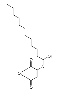 N-(2,5-二氧代-7-氧杂双环[4.1.0]庚-3-烯-3-基)-十二碳酰胺图片