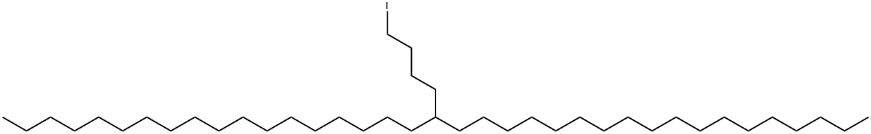 1-碘-5-十八烷基二十三烷结构式