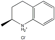 (S)-2-甲基四氢喹啉盐酸盐结构式
