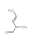Hydrazinecarboxaldehyde,2-ethylidene-1-methyl- Structure