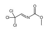 methyl N-(2,2,2-trichloroethylidene)carbamate结构式