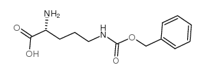 N'-CBZ-D-鸟氨酸结构式