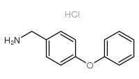 (4-苯氧基苯基)甲胺结构式