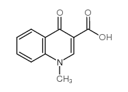1-Methyl-4-oxo-1,4-dihydroquinoline-3-carboxylic acid Structure