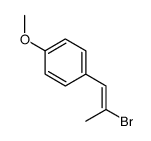 1-(2-bromoprop-1-enyl)-4-methoxybenzene Structure
