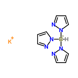 氢化三(1-吡唑)硼酸钾结构式