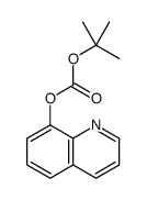 tert-butyl quinolin-8-yl carbonate结构式