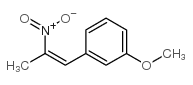 1-methoxy-3-(2-nitroprop-1-enyl)benzene Structure