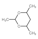 2,4,6-trimethyl-1,3-dioxane Structure