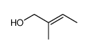 2-Buten-1-ol, 2-Methyl-, (Z)- Structure