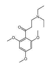 3-(diethylamino)-1-(2,4,6-trimethoxyphenyl)propan-1-one Structure