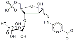 2,5-Anhydro-4-O-α-L-idopyranuronosyl-D-Mannose 1-[(4-Nitrophenyl)hydrazone] 6-(Hydrogen sulfate) Structure