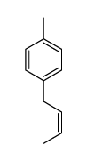 1-but-2-enyl-4-methylbenzene结构式