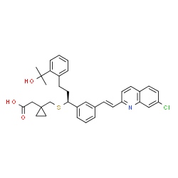 孟鲁司特钠EP杂质A结构式