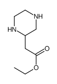 2-哌嗪乙酸乙酯结构式