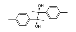 dl-2,3-bis(4-methylphenyl)-2,3-butanediol Structure