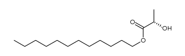 1-dodecyl L-lactate Structure