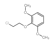 2-(2-chloroethoxy)-1,3-dimethoxybenzene结构式
