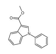 Methyl 1-phenyl-1H-indole-3-carboxylate Structure