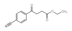 ETHYL-4-(4-CYANOPHENYL)-4-OXOBUTYRATE结构式