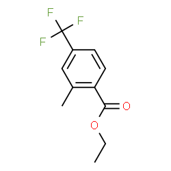 Ethyl 2-methyl-4-(trifluoromethyl)benzoate结构式