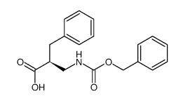 (S)-2-benzyl-3-(benzyloxycarbonylamino)propanoic acid结构式