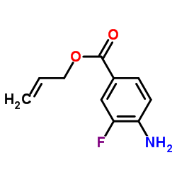 4-氨基-3-氟烯丙基苯甲酸酯结构式