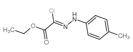 氯[(4-甲基苯基)肼基]乙酸乙酯结构式