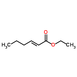 反-2-己烯酸乙酯结构式