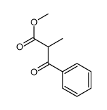 a-Methyl-b-oxo-benzenepropanoic acid methyl ester Structure